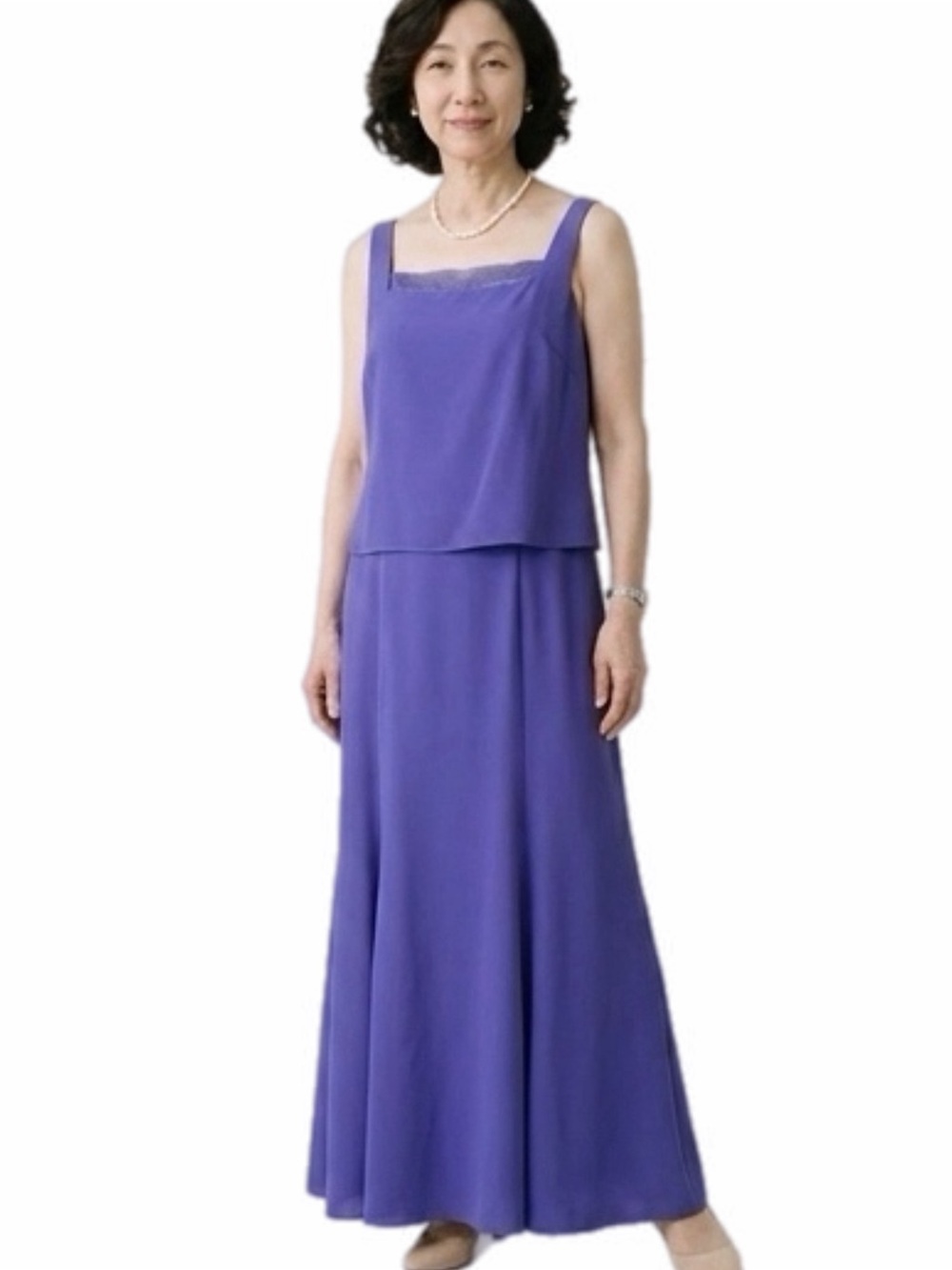 URSULA of SWITZERLAND purple “Mother of the Bride” dress in size 16W/P. EUC